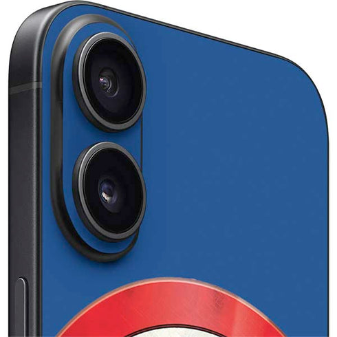 Marvel Captain America Shield iPhone 16 Plus Skin